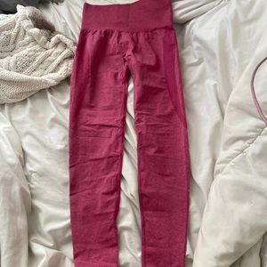 NVGTN pink seamless leggings